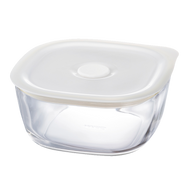 Heatproof Glass Container, 600mL (Oven/Microwave-safe)