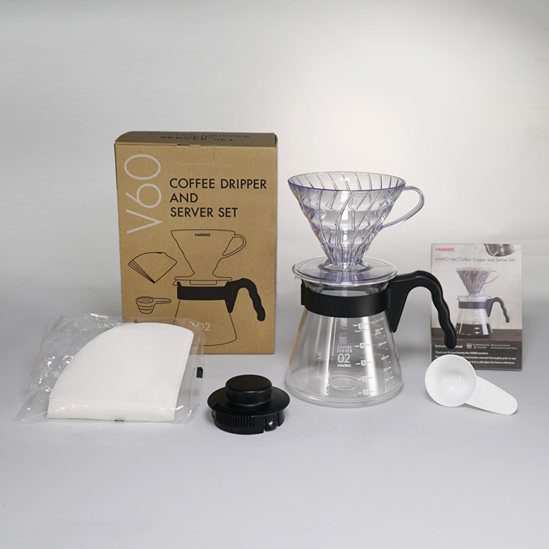 V60 Coffee Dripper and Server Set, 02 Size - Main Image