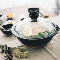 HARIO GDN Glass Lid Pot Donabe Go food cooking lid