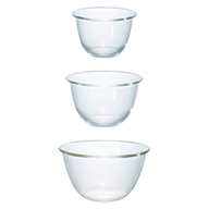 HARIO Heatproof Glass Bowl 3 pcs set MXPN-3704