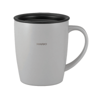 HARIO Heat Retention Mug with Lid, 300mL SMF-300-GR Grey