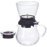 HARIO Set: Tea Dripper "Largo" 350ml TDR-5012B glass