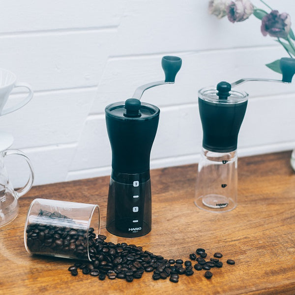 Hario Ceramic Coffee Mill - Mini-Slim Plus
