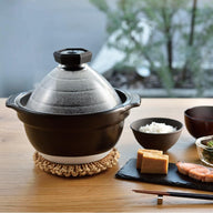 Ceramic Rice Cooker with Glass Lid
