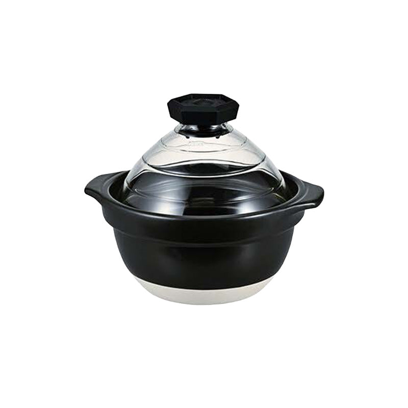 Ceramic Rice Cooker with Glass Lid