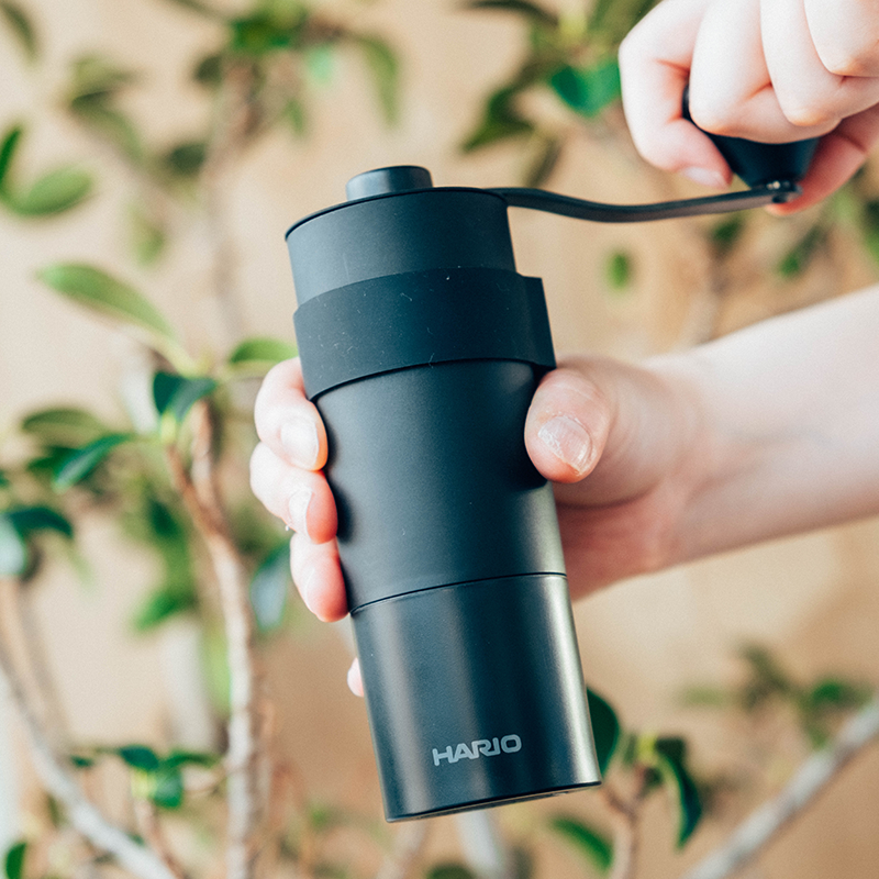 Stainless Burr Coffee Grinder Mini Black Pro - Main Image