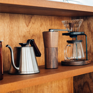 V60 Drip Kettle Walnut Wood, 600mL
