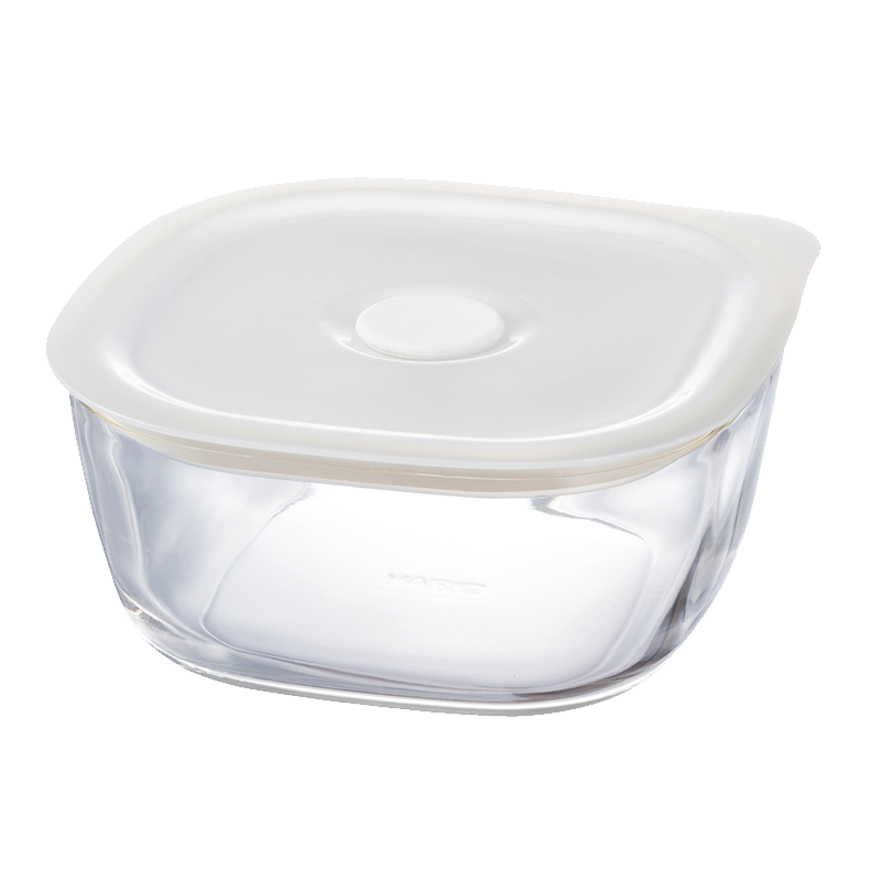 Heatproof Glass Container, 600mL (Oven/Microwave-safe)