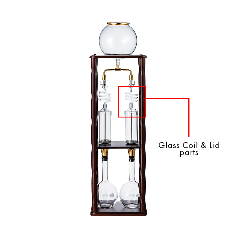 L-WDW-20 / Glass Coil & Lid for Water Dripper