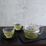 Tachikichi x HARIO - Heatproof Glass Teapot & Cups Set