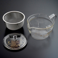 Tachikichi x HARIO - Heatproof Glass Teapot & Cups Set