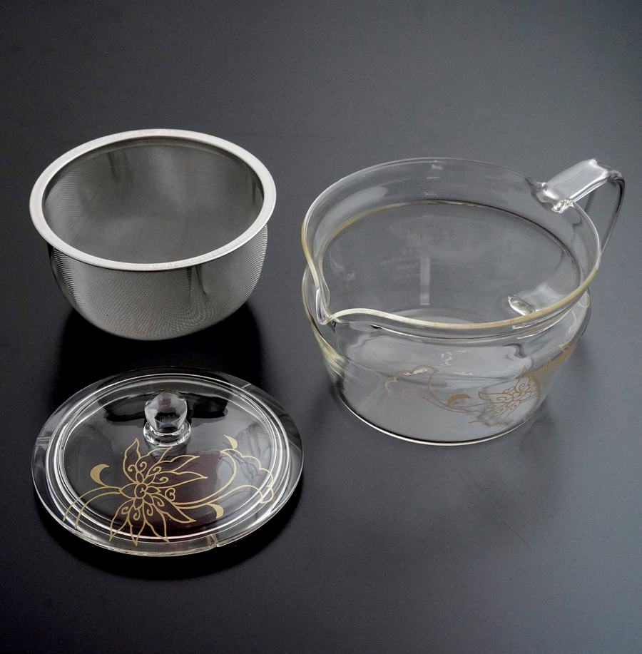Tachikichi x HARIO - Heatproof Glass Teapot & Cups Set