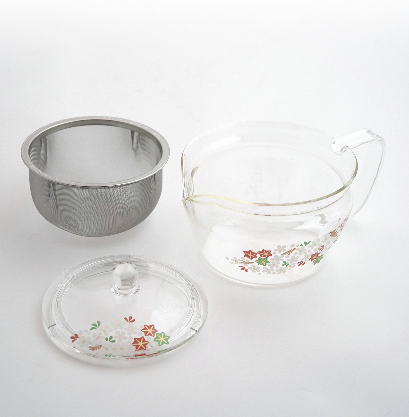 Tachikichi x HARIO - Heatproof Glass Teapot & Cups Set