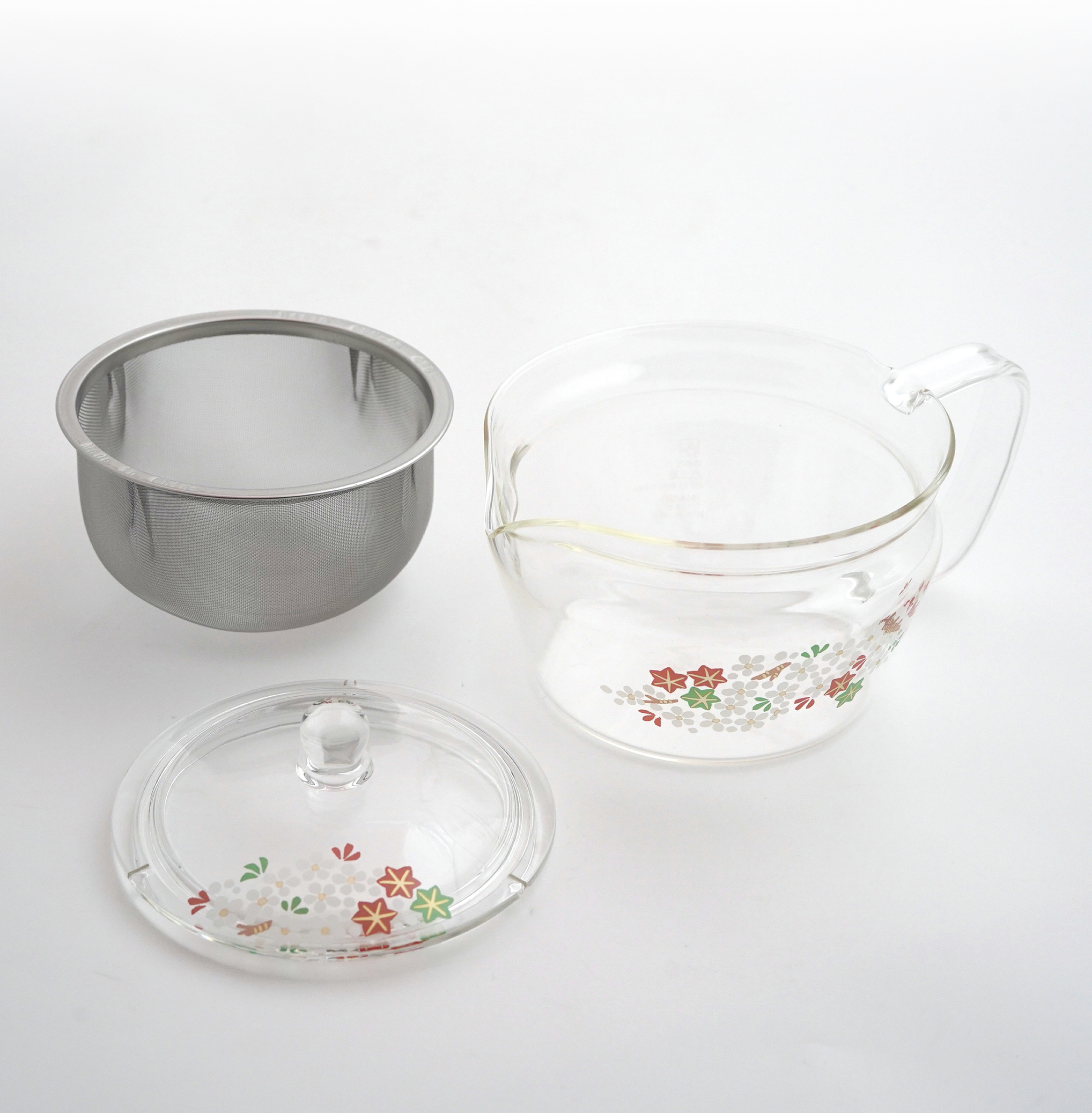 Tachikichi x HARIO - Heatproof Glass Teapot & Cups Set