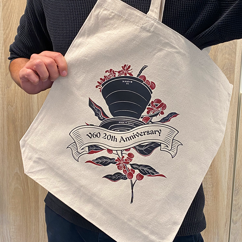 V60 20th Anniversary Limited Edition Tote Bag