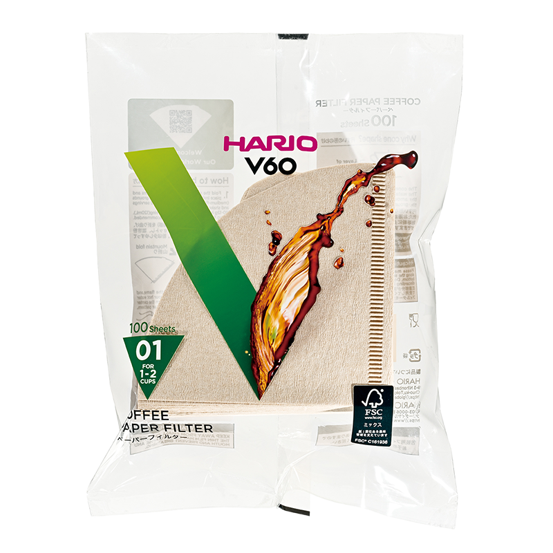 V60 Filter Paper, 01 Size (100 pcs)
