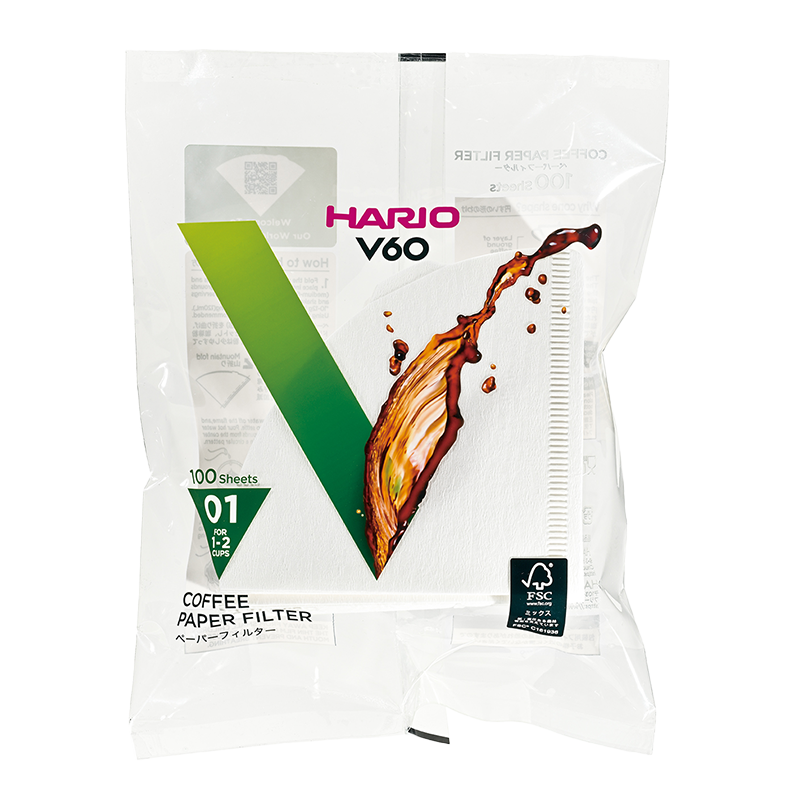 V60 Filter Paper, 01 Size (100 pcs)