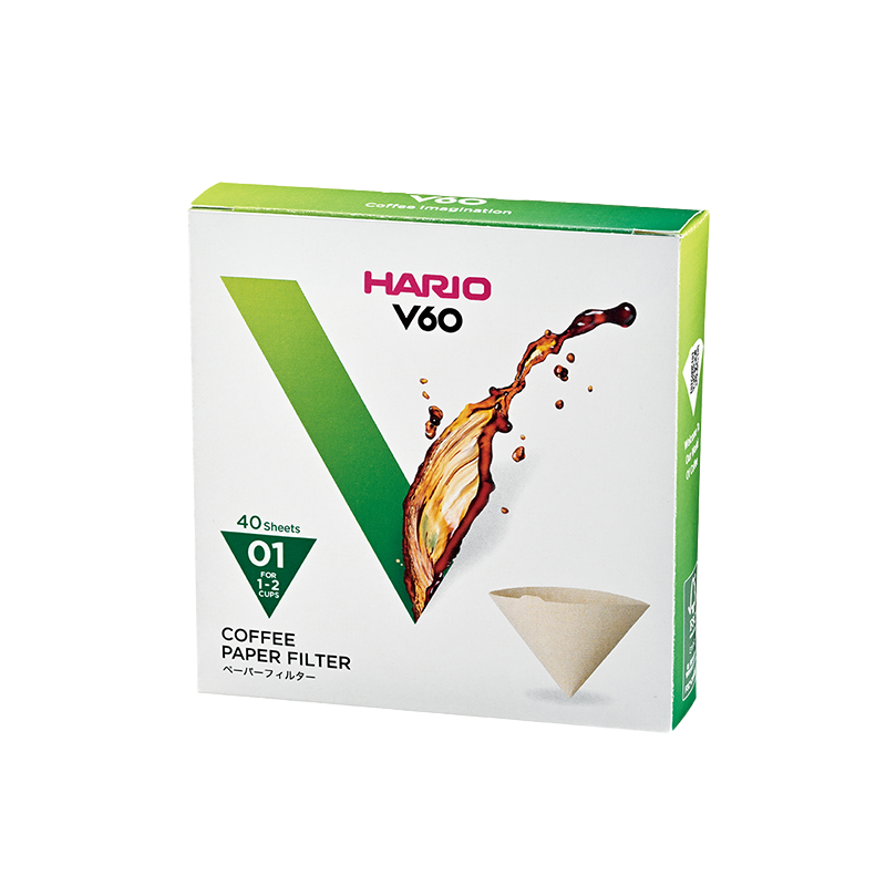V60 Filter Paper, 01/02/03 Size (40 pcs)