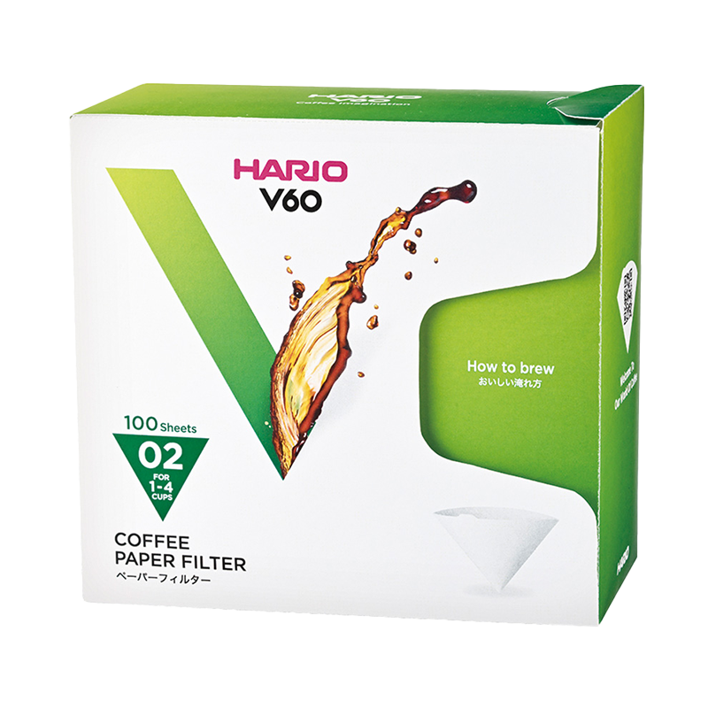 V60 Filter Paper, 02 Size, Box (100 pcs)