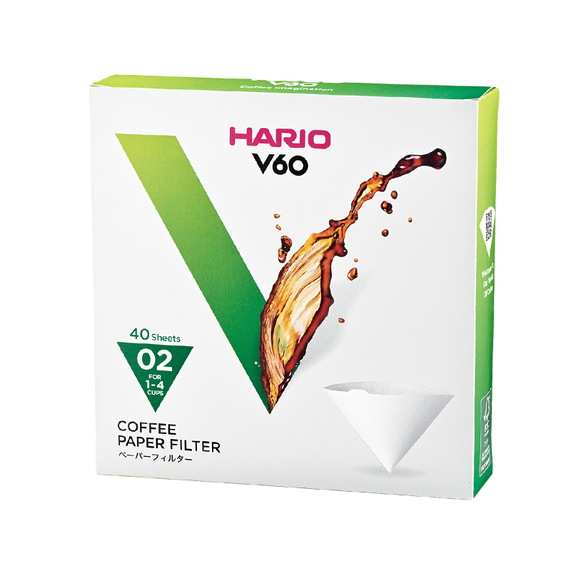 V60 Filter Paper, 01/02/03 Size (40 pcs)