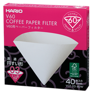 V60 Filter Paper, 01/02/03 Size (40 pcs)