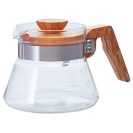Coffee Server Olive Wood, 400/600mL
