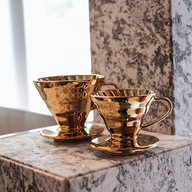 V60 Metallic Colour Ceramic Dripper, 02 Size
