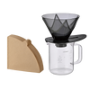 V60 One Pour Dripper MUGEN Server Set, 02 Size