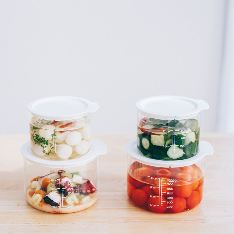 Vinegar's Food Container, 400/800mL