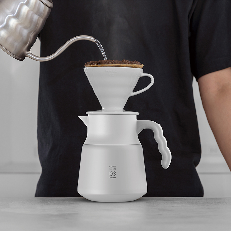 V60 Insulated Stainless Steel Server Plus, 600/800mL