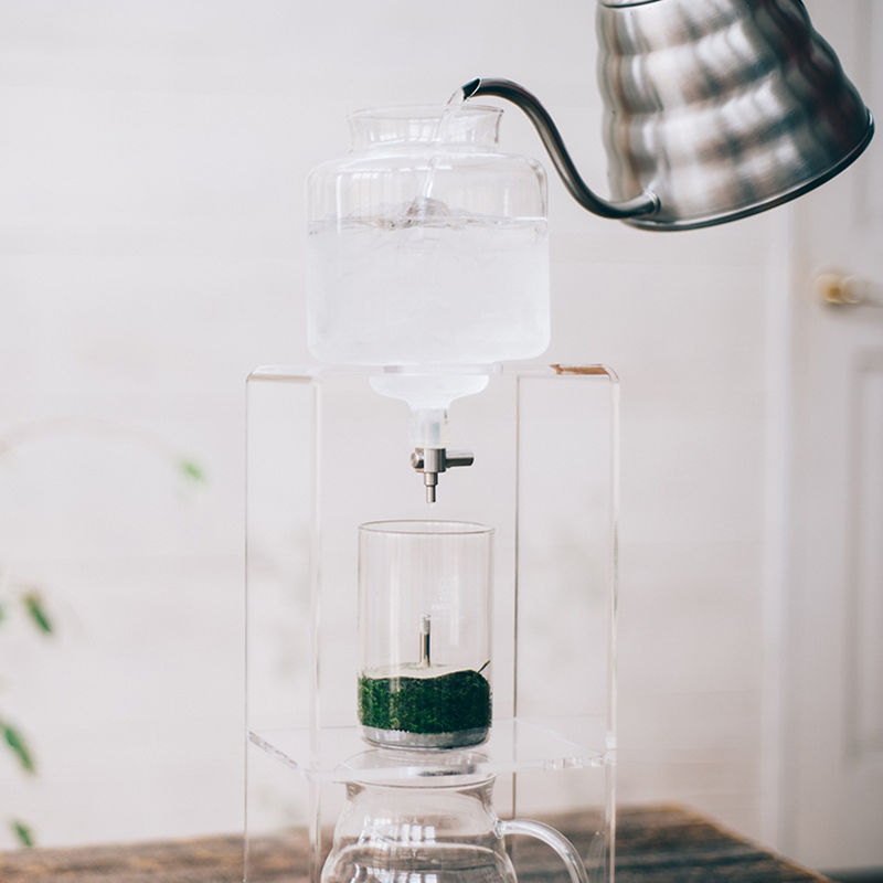 HARIO Water Dripper "Clear" WDC-6 Cold brew green tea