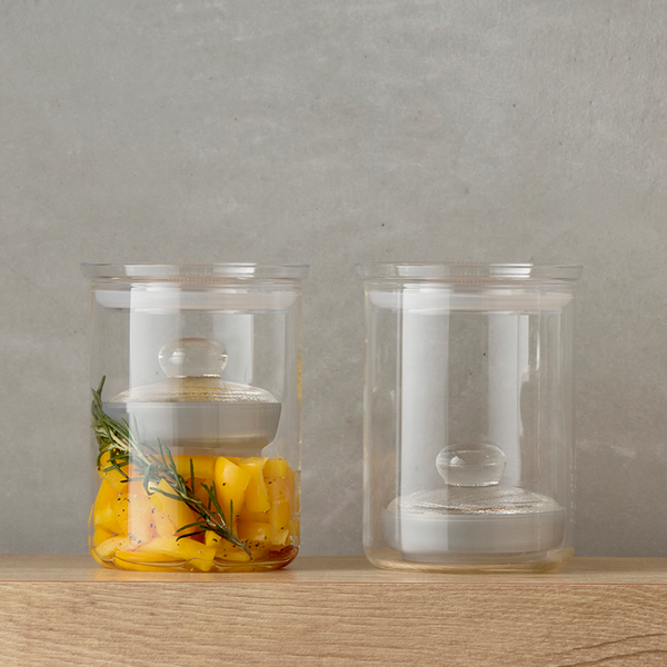 TGS-800-T Tsukemono Glass Slim Japanese pickles