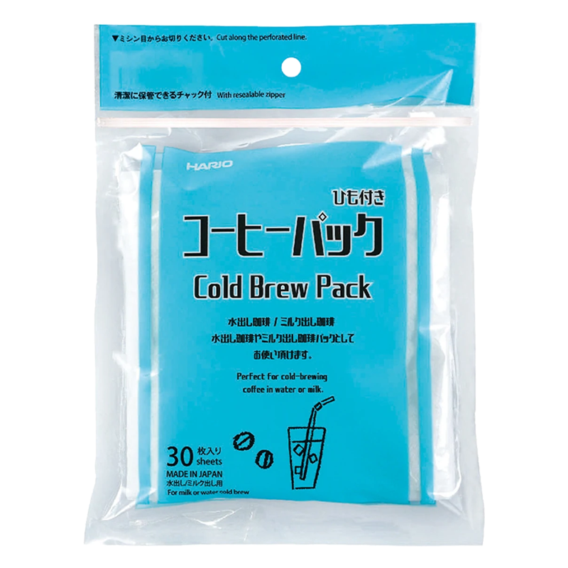 Cold Brew Milk Coffee Filter Paper 30 pcs · HARIO Europe