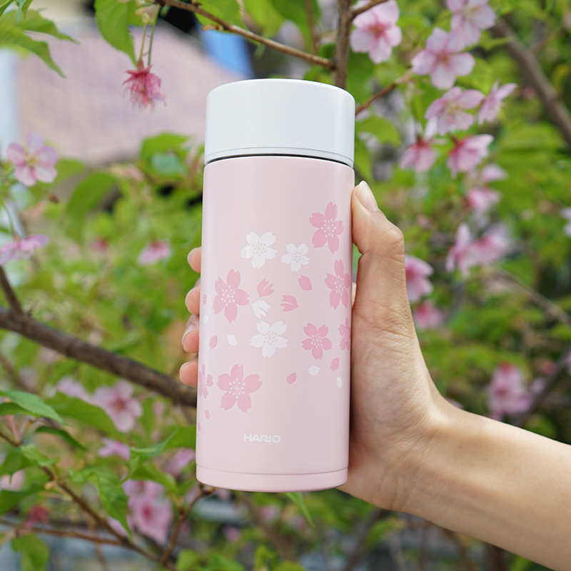 HARIO Stick Bottle 350mL Sakura