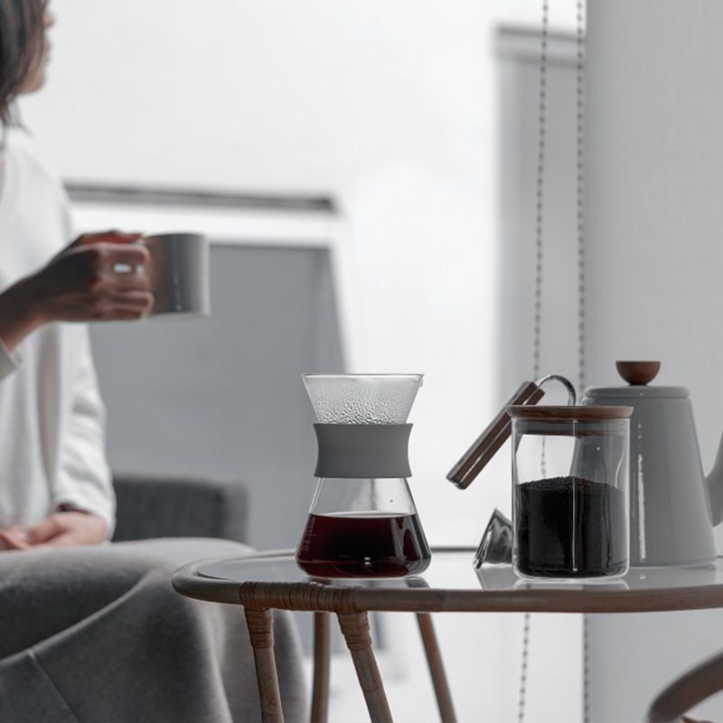 S-GCM-40-W HARIO [Simply HARIO Series] Glass Coffee Maker coffee canister kettle mug