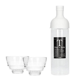 HARIO Cold Brew Tea Bottle Glass Cup Set 750ml FIHU-2012 pale grey glass cups