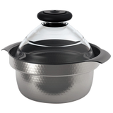 HARIO IH Stainless Steel Rice Cooker with Glass Lid GIS-200 