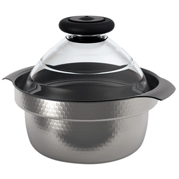 HARIO IH Stainless Steel Rice Cooker with Glass Lid GIS-200 
