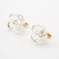 Tsubaki Clear Earrings