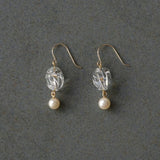 Pearl Series: Wave Pearl Earrings