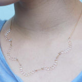 Water Drop "R" Necklace