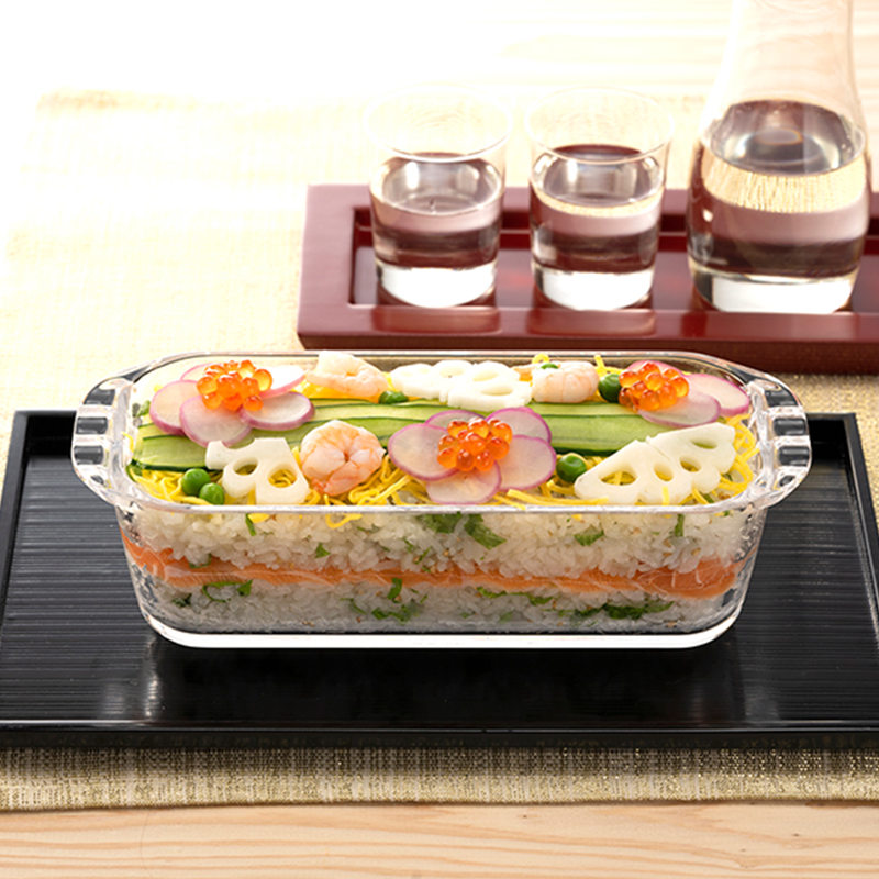 HARIO HPND-85-BK Heatproof Glass Container (Pound Type) Baking Mould Mold sushi