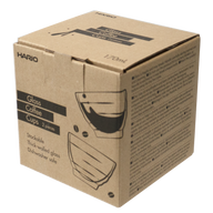 HARIO HU-2-EX Heatproof Glass Cup 2pcs Set Yunomi box packaging