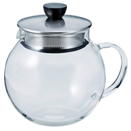 HARIO Jumping Leaf Teapot 600ml JPS-60-HSV glass tea pot 