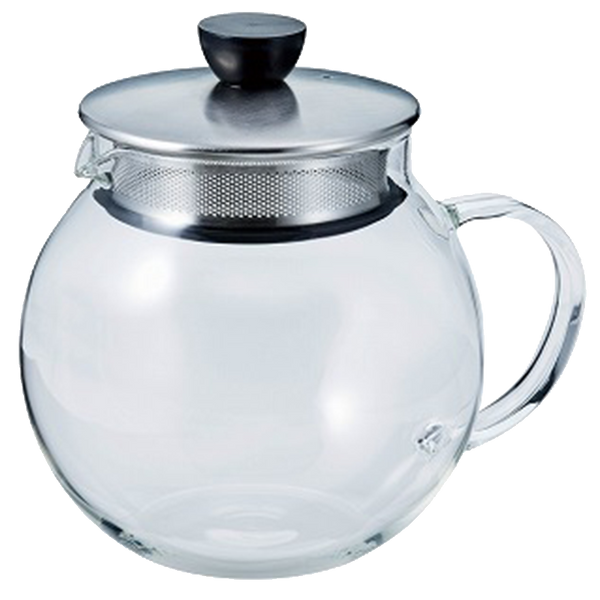 HARIO Jumping Leaf Teapot 600ml JPS-60-HSV glass tea pot 