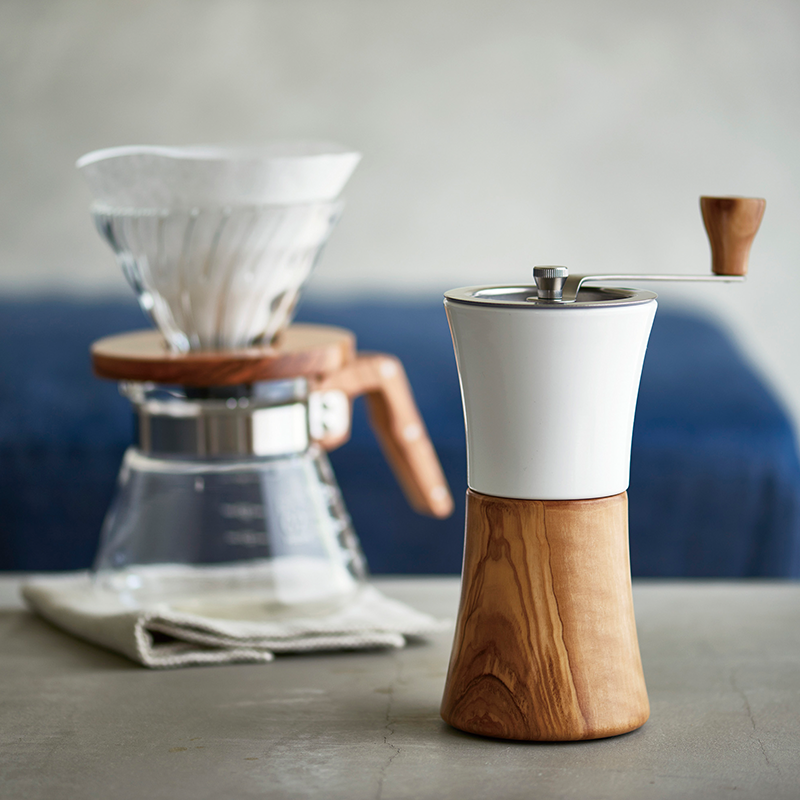 V60 Coffee Grinder Olive Wood N - Main Image