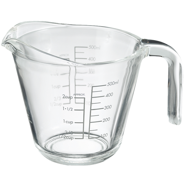 MJP-500-GR HARIO Measure Cup 500ml heatproof glass