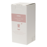 HARIO MSCS-2DTB-BLM Ceramic Coffee Mill Skerton Plus - Bloom Series Black Bloom packaging