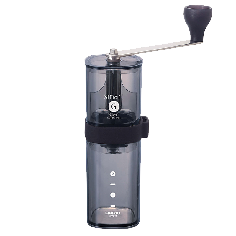 HARIO Coffee Mill Smart G coffee grinder transparent black