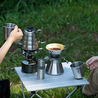 HARIO V60 Metal Coffee Server O-VCSM-50-HSV Outdoor Collection set picnic